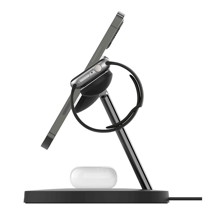 Acheter Belkin Chargeur Magsafe 3 en 1 en 15w pour iPhone 12/13/14 - Noir