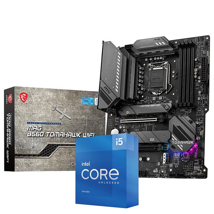 Kit Upgrade PC Core i5K MSI MAG B560 TOMAHAWK WIFI