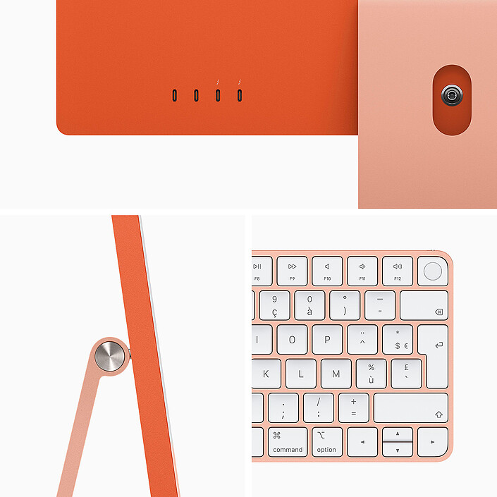 Acheter Apple iMac (2021) 24" 512 Go Orange (Z132-8GB/512GB-O-MKPN)