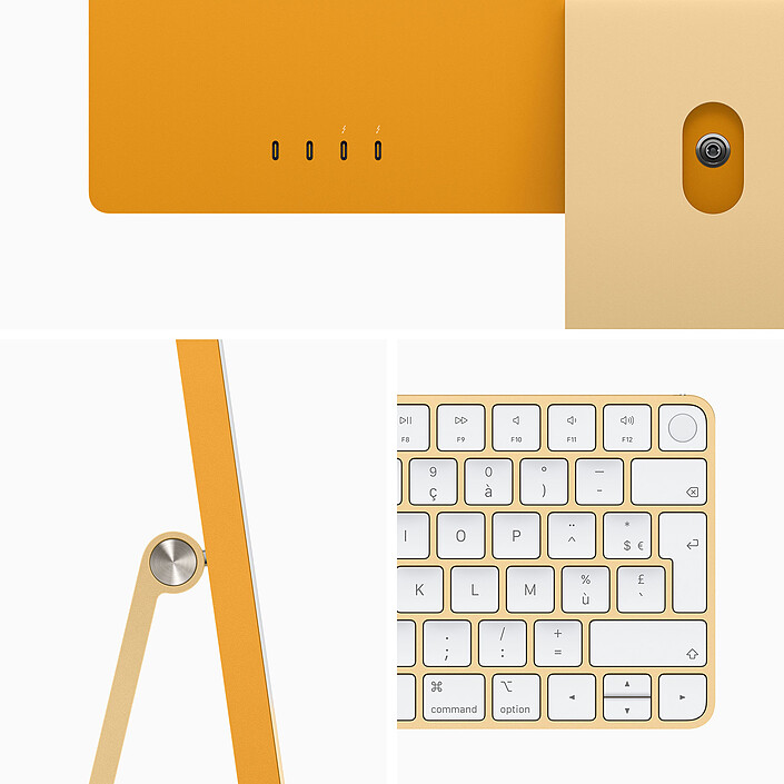 Acheter Apple iMac (2021) 24" 16 Go/256 Go Jaune (Z12S-16GB)