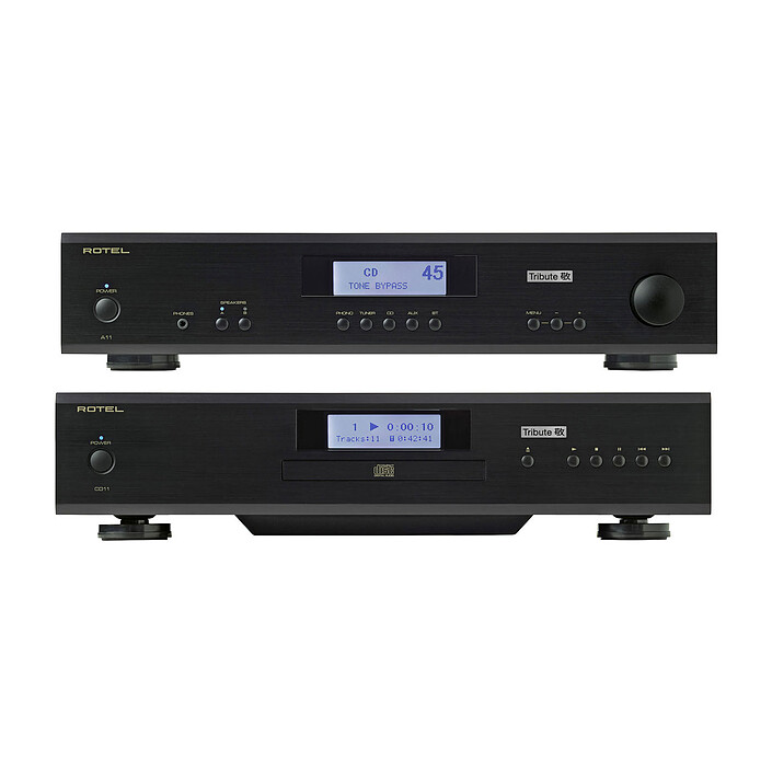 Rotel A11 + CD11 Tribute Edition Noir