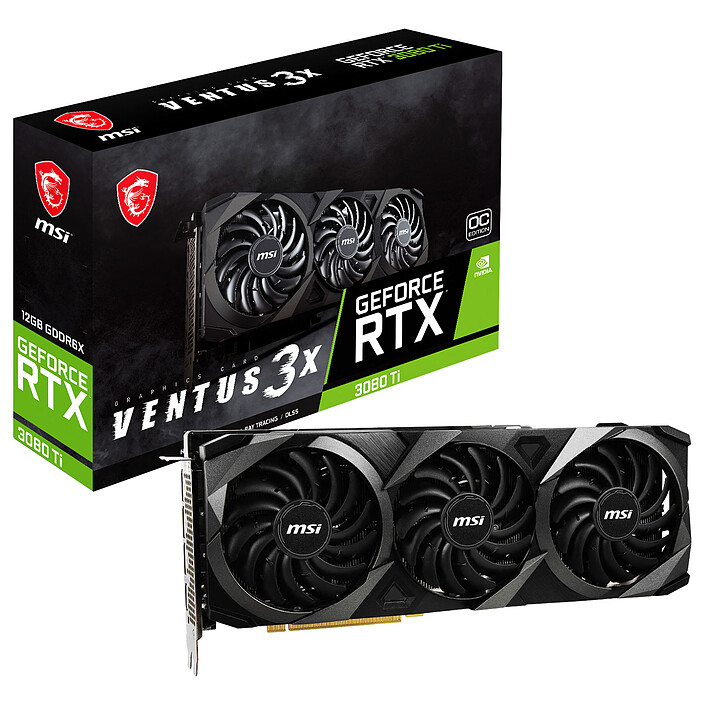 MSI GeForce RTX 3080 Ti VENTUS 3X 12G OC LHR
