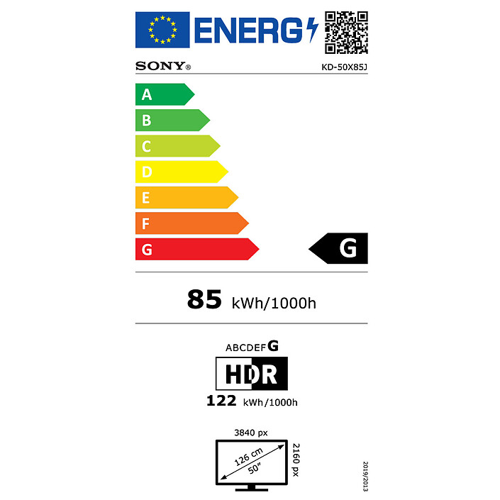 Sony KD-50X85J pas cher