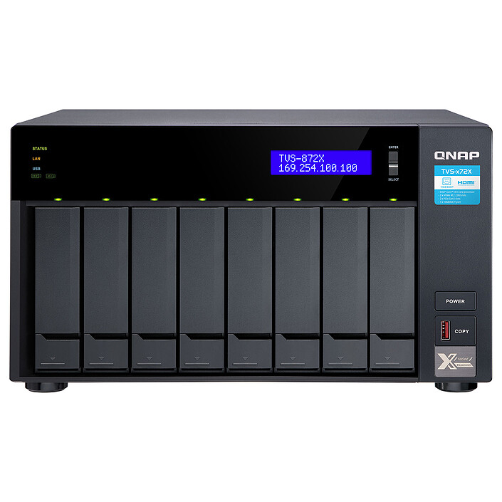 Avis QNAP TVS-872X-I3-8G