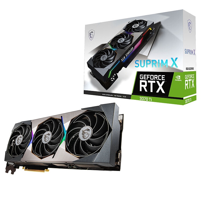 MSI GeForce RTX 3070 Ti SUPRIM X 8G LHR