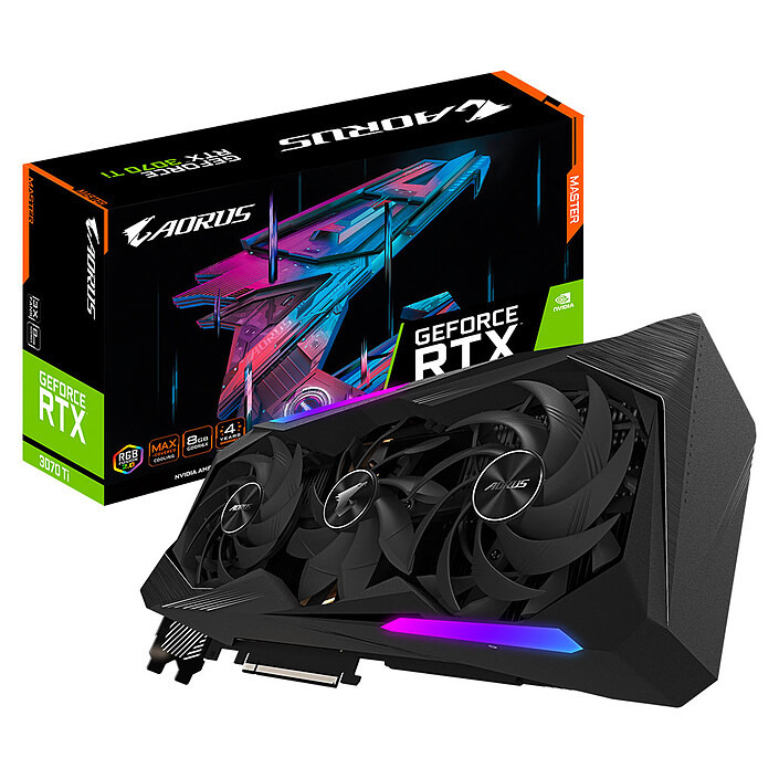 Gigabyte AORUS GeForce RTX 3070 Ti MASTER 8G (LHR)