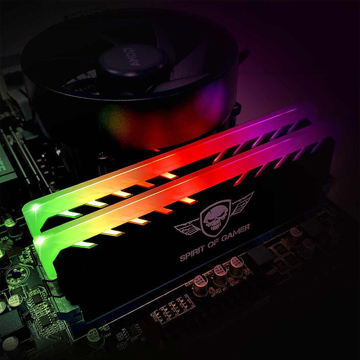 Review Spirit of Gamer Heatsink RGB Memory