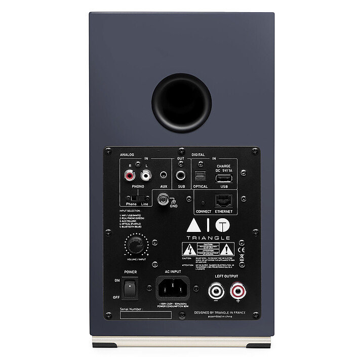 cheap Teac TN-180BT-A3 Black + AIO TWIN Triangle Abyss Blue