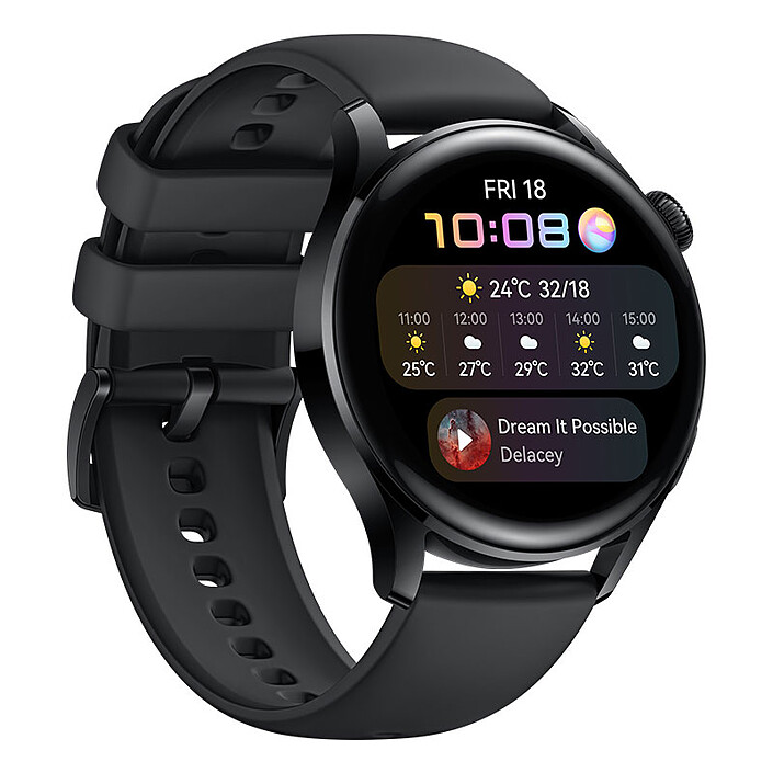 Avis Huawei Watch 3 Active Noir