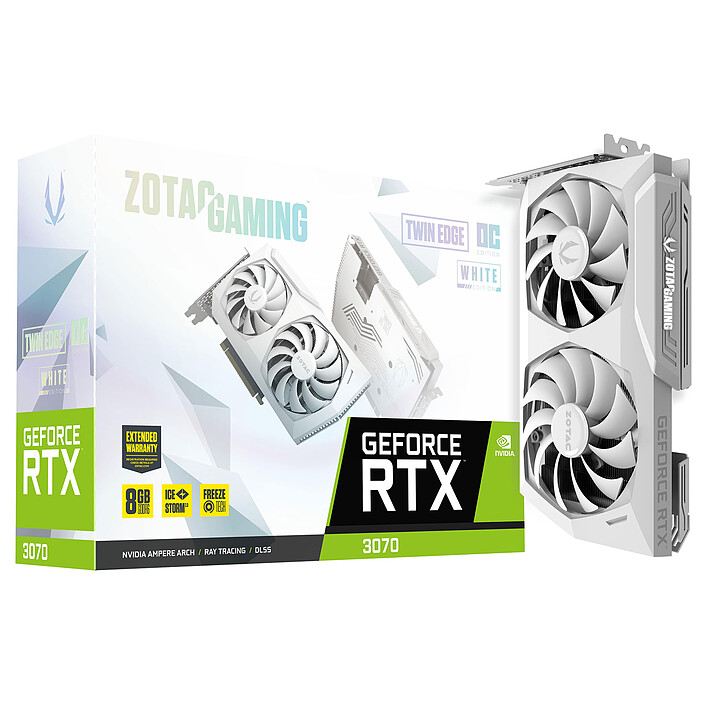 ZOTAC GeForce RTX 3070 Twin Edge OC White Edition LHR