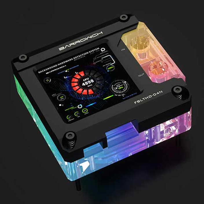 Buy Barrowch FBLTHD-04N - Black/Transparent