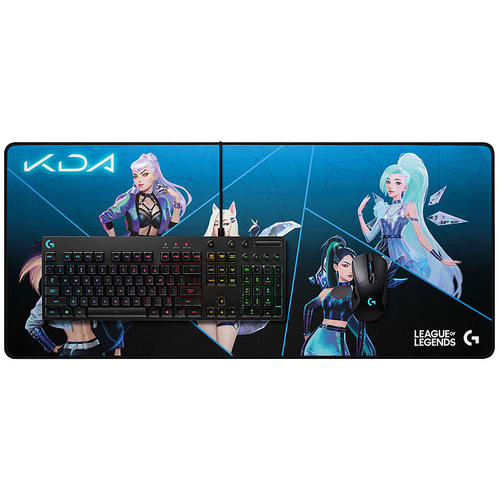 Logitech G G840 XL Gaming Mouse Pad (LoL K/DA) pas cher