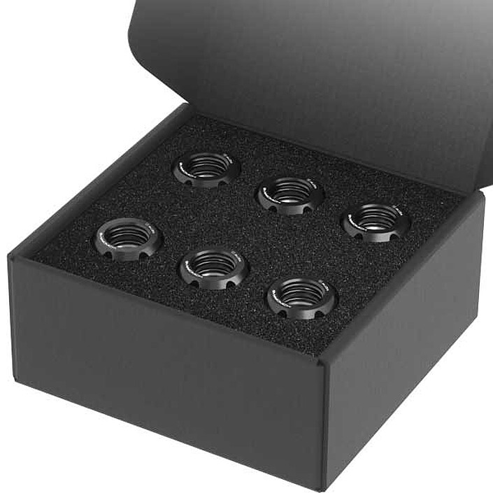 Barrowch Pack de 6 raccords de compression FBYKNM-14T