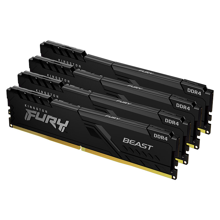 Kingston FURY Beast 64GB (4x16GB) DDR4 3000MHz CL15