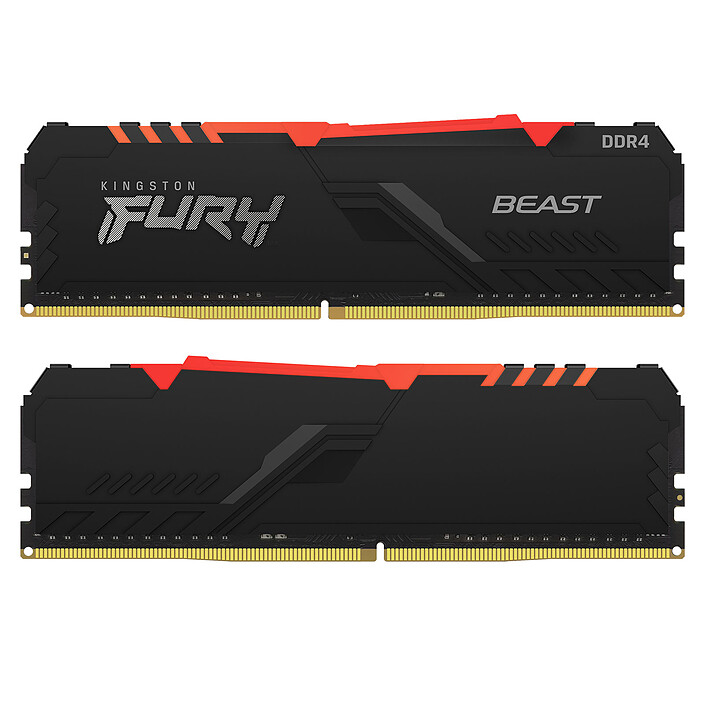 Avis Kingston FURY Beast RGB 8 Go DDR4 3600 MHz CL18