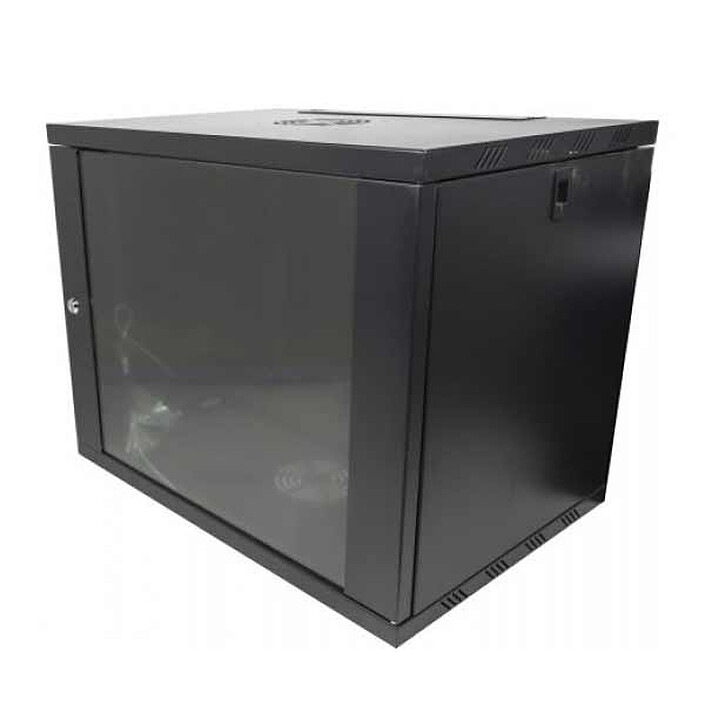 Dexlan EC-40 19" 4U prof 420 mm - charge utile 40 kg - coloris noir