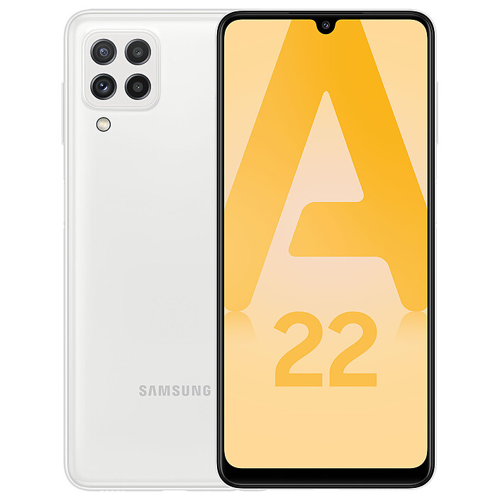 Samsung Galaxy A22 4G White - Mobile phone & smartphone - LDLC