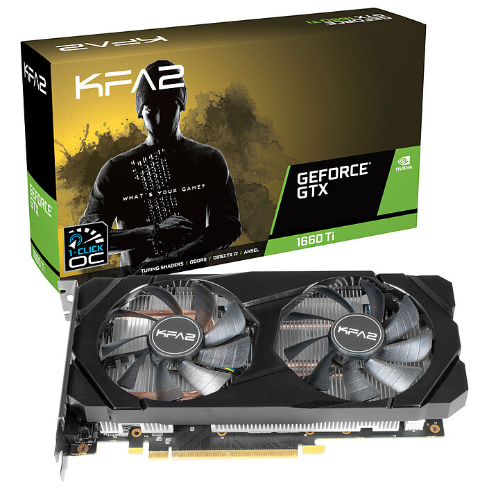 KFA2 GeForce GTX 1660 Ti 1-Click OC