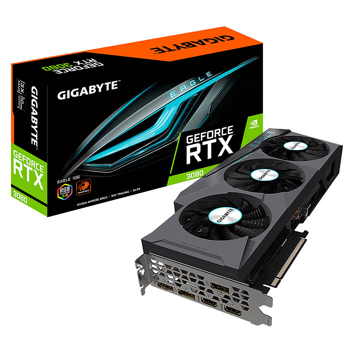 Gigabyte GeForce RTX 3080 EAGLE 10G (rev. 2.0) (LHR) 