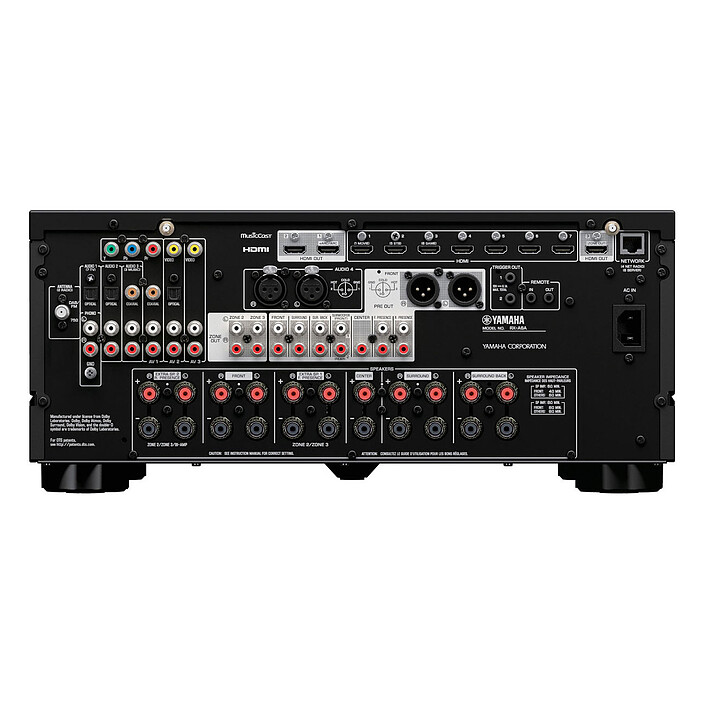 Avis Yamaha RX-A6A Noir