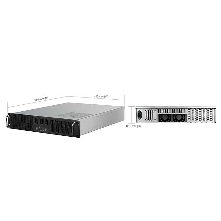 Comprar Servidor de montaje en bastidor SilverStone RM23-502