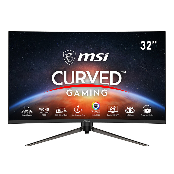 MSI 31.5" LED - Optix AG321CQR