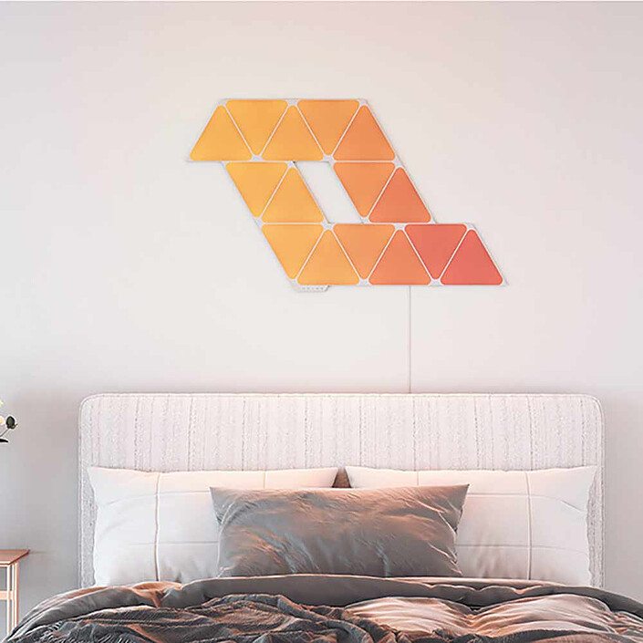 Review Nanoleaf Shapes Triangles Starter Kit (9 pieces)
