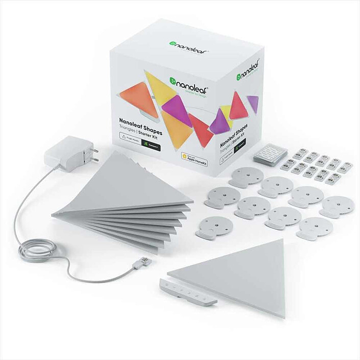 cheap Nanoleaf Shapes Triangles Starter Kit (9 pieces)