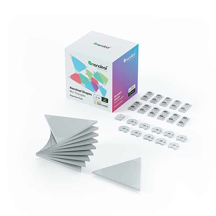 Nanoleaf Shapes Mini Triangles Expansion Pack (10 pièces) pas cher