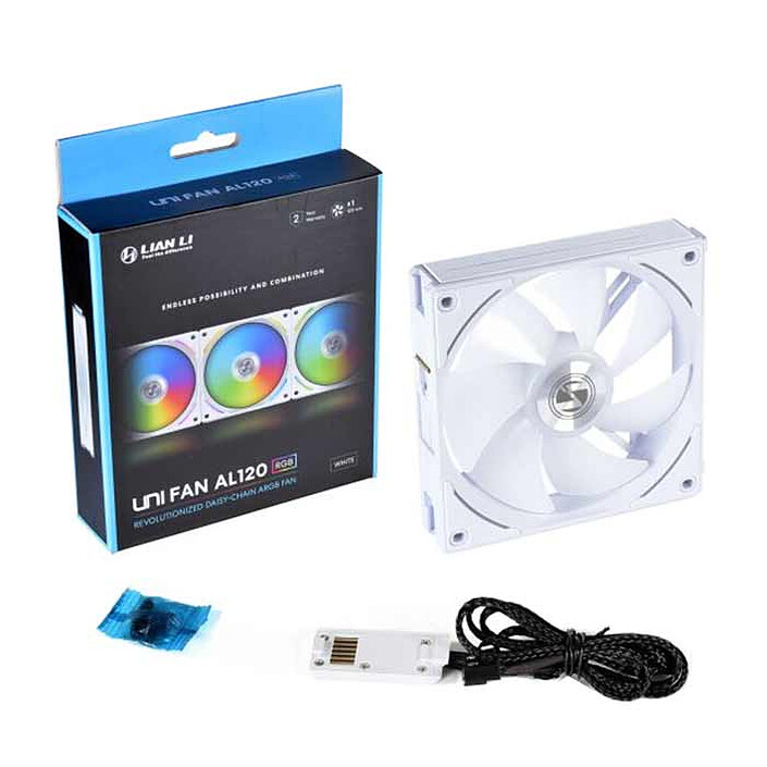 Avis Lian Li Uni Fan AL120 RGB (blanc) 