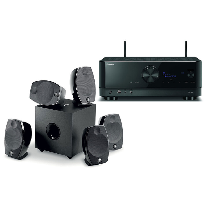 Yamaha RX-V6A Noir + Focal Sib Evo 5.1