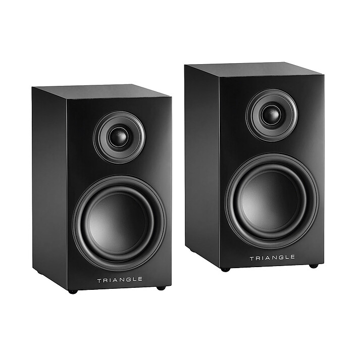Review Denon RCD-N11DAB Black + Elara LN01 Triangle Black lacquered