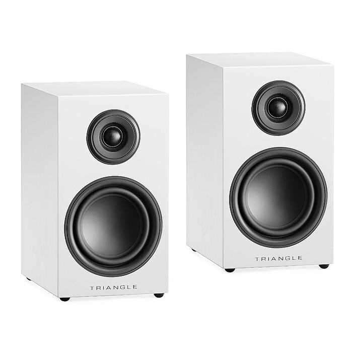 Review Denon RCD-N11DAB White + Elara LN01 Triangle White Lacquer