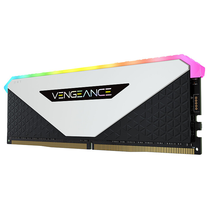 Acheter Corsair Vengeance RGB RT 64 Go (4 x 16 Go) DDR4 3200 MHz CL16 - Blanc