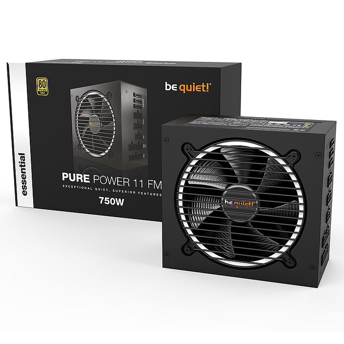 Avis be quiet! Silent Base 802 Window (Noir) + PPure Power 11 FM 750W 80PLUS Gold  + Dark Rock 4