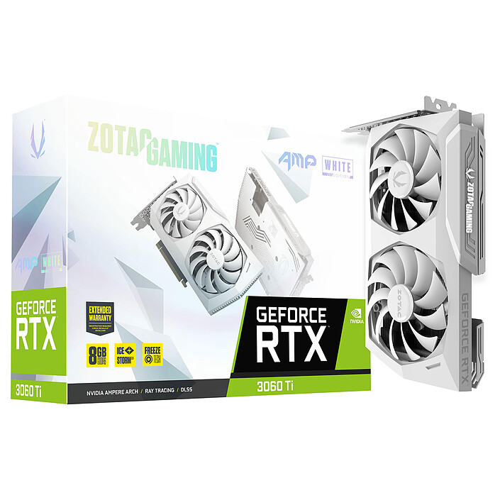 ZOTAC GeForce RTX 3060 Ti AMP White Edition LHR