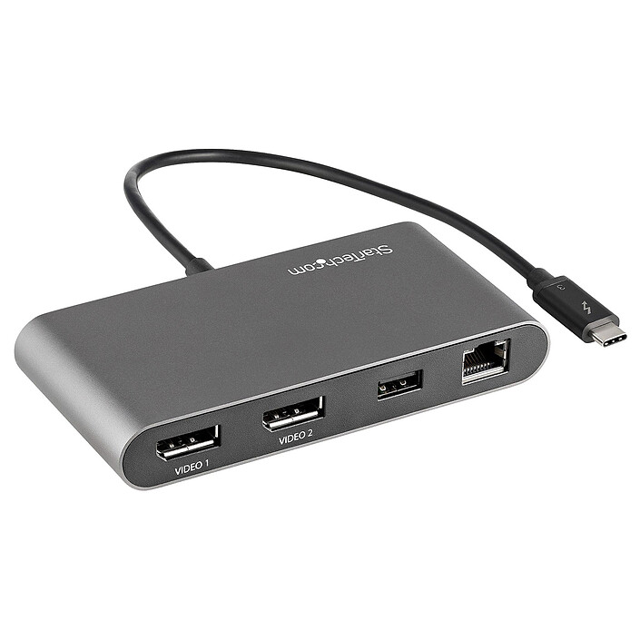 StarTech.com Mini Dock Thunderbolt 3 (TB3DKM2DPL)
