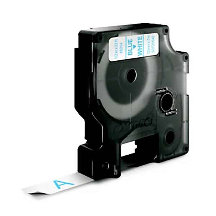 DYMO D1 Standard Tape - blue on white 12 mm x 7 m