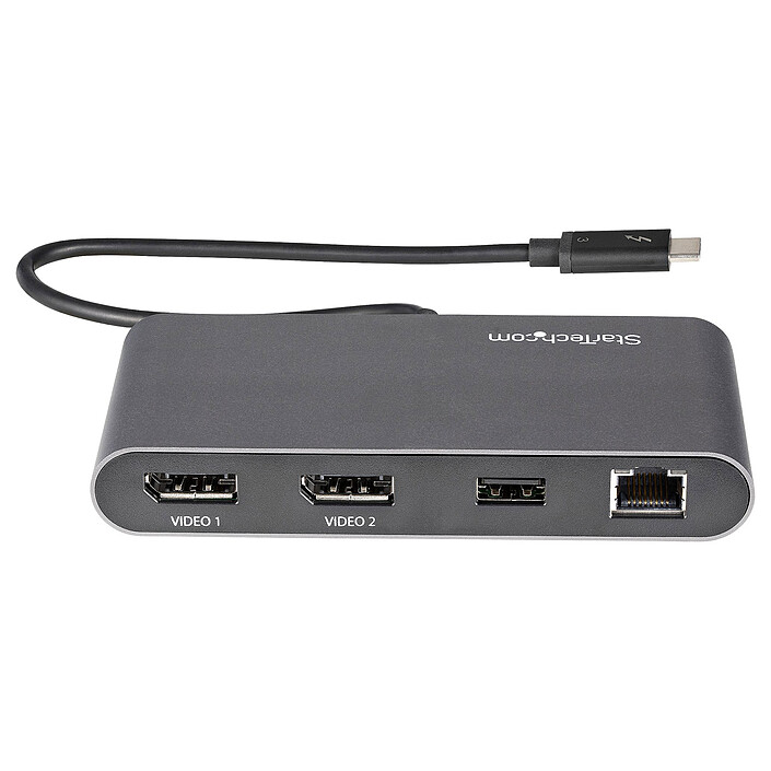 Avis StarTech.com Mini Dock Thunderbolt 3 (TB3DKM2DPL)