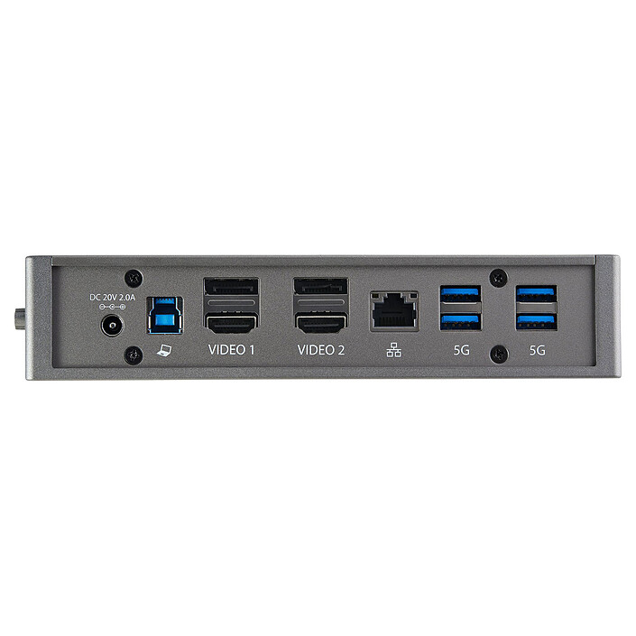 Acheter StarTech.com Station d'Accueil USB 3.0 Hybride Double Écran 4K 60Hz (DK30A2DHUUE)