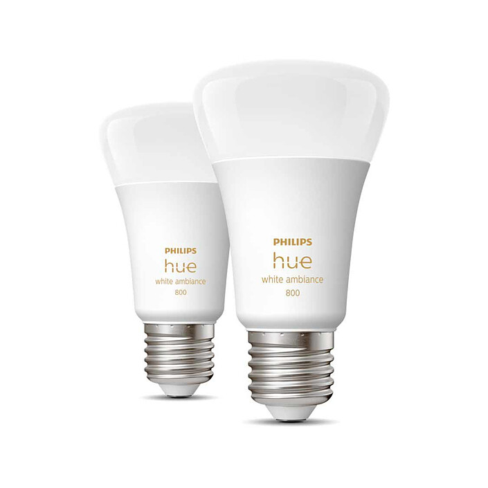 Philips Hue White Ambiance E27 A60 Bluetooth x 2