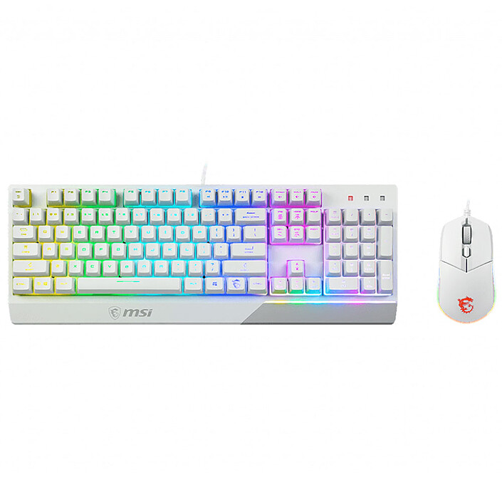 MSI Vigor GK30 + Clutch GM11 (White)
