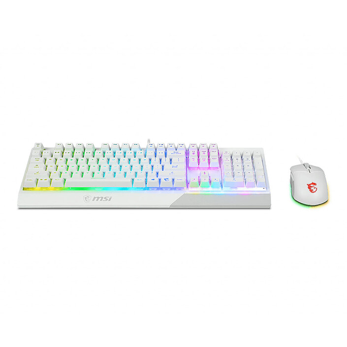 Review MSI Vigor GK30 + Clutch GM11 (White)