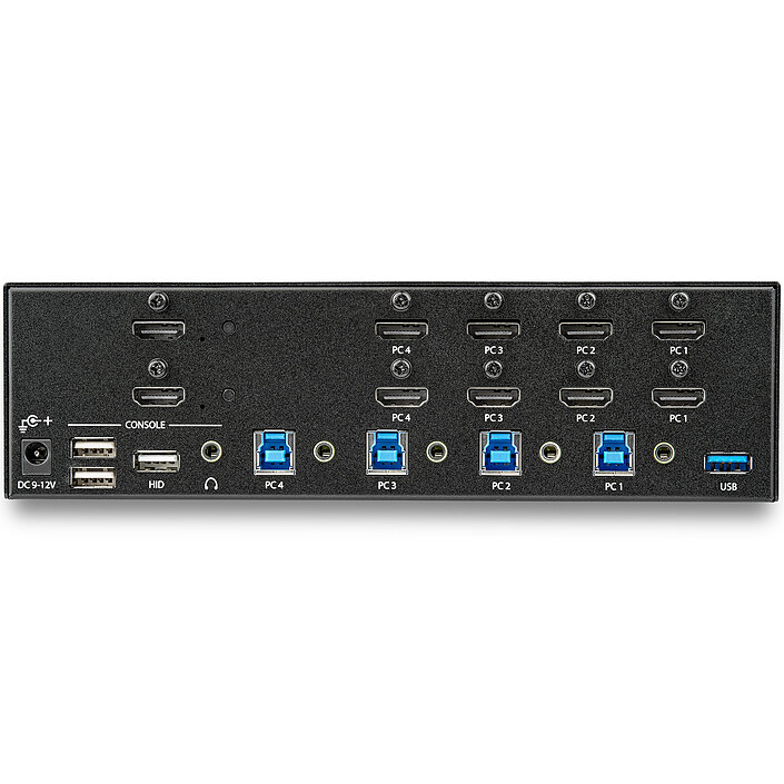 Acheter StarTech.com Switch KVM double affichage 4 ports HDMI avec hub USB intégré