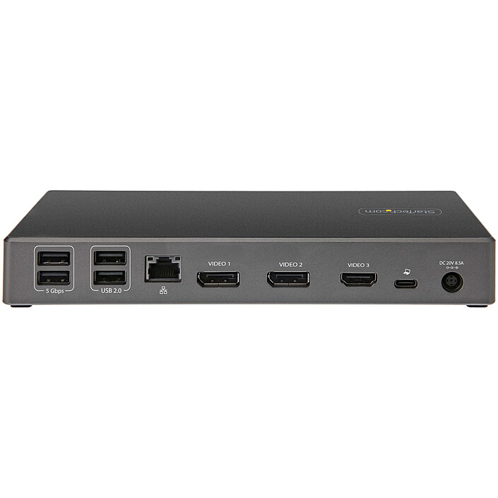 Acquista StarTech.com Dock triplo 4K 30Hz USB-C con 100W Power Delivery