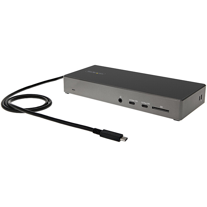 StarTech.com Dock triplo 4K 30Hz USB-C con 100W Power Delivery economico