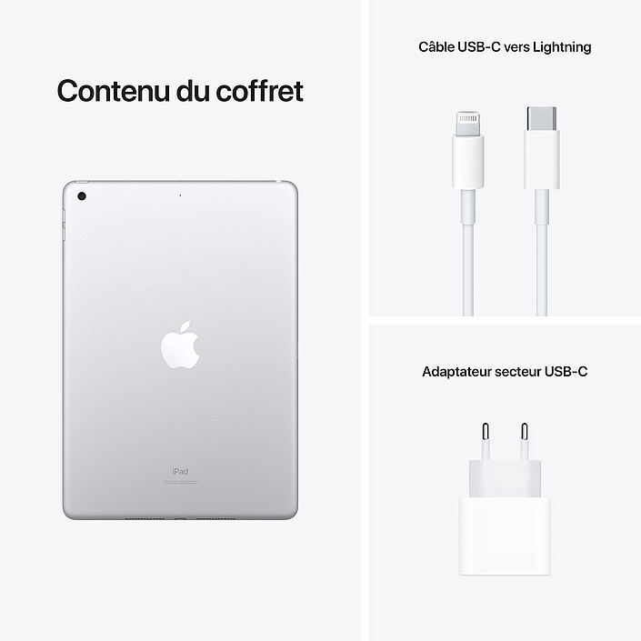 Apple iPad (2021) 64 Go Wi-Fi Argent · Reconditionné pas cher