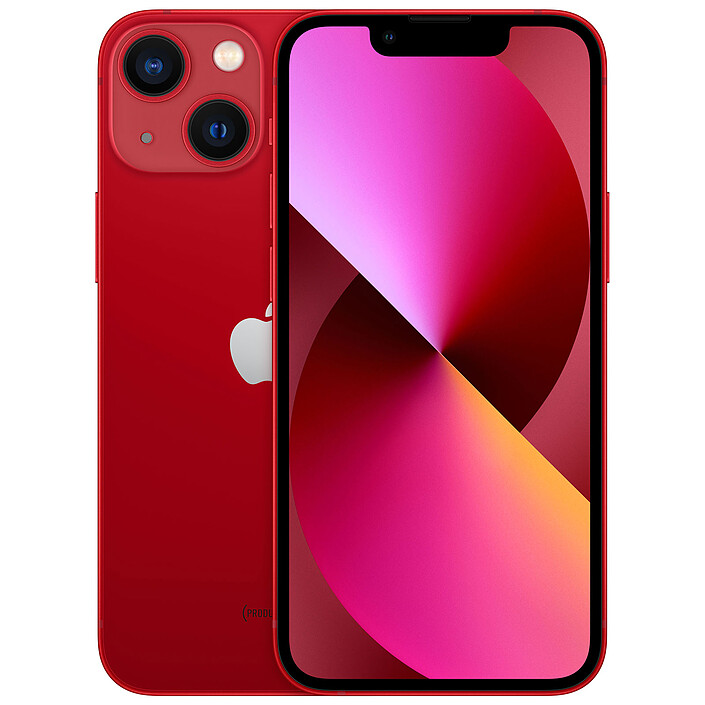 Apple iPhone 13 mini 128 Go (PRODUCT)RED (MLK33F/A) · Reconditionné