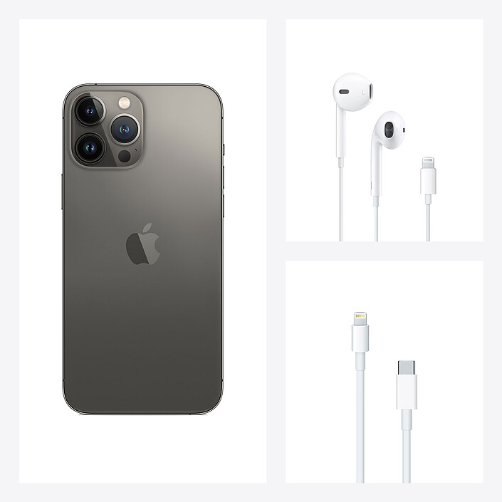 Apple iPhone 13 Pro Max 128 Go Graphite (MLL63F/A) · Reconditionné pas cher