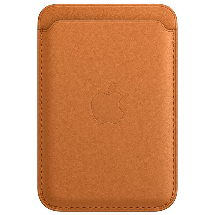 Apple iPhone Leather Wallet with MagSafe Golden Brown